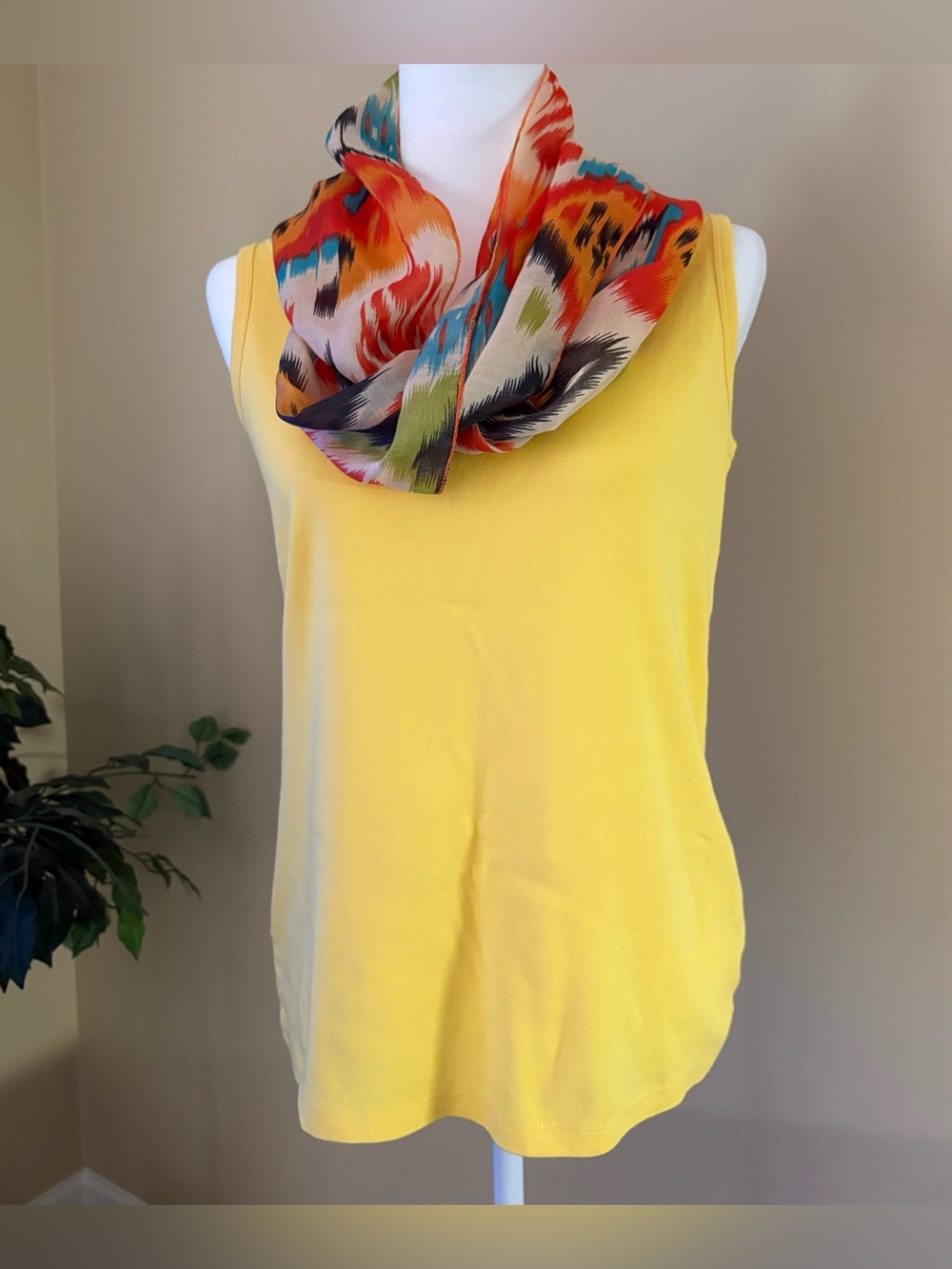 GUC Fashion Scarf- Infinity, Southwest-Style Pattern, Multicolor